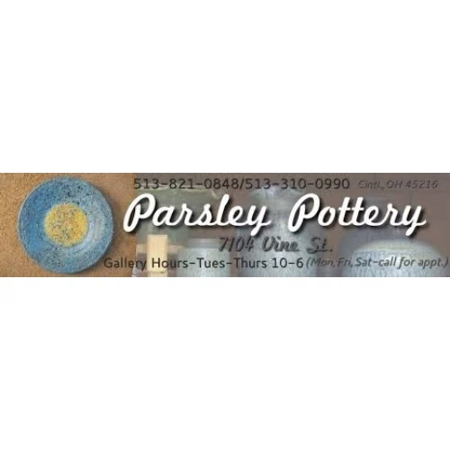 PARSLEY POTTERY Promo Code — 150 Off in Sep 2024