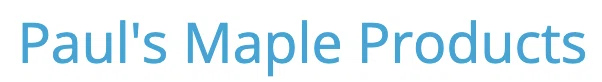 Paul's Maple Products Merchant Logo