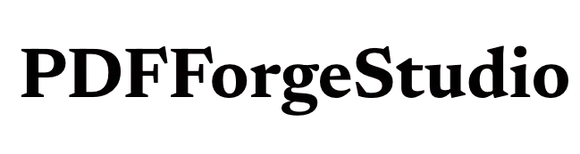PDFForgeStudio Promo Code