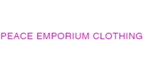 Peace Emporium Clothing Promo Code