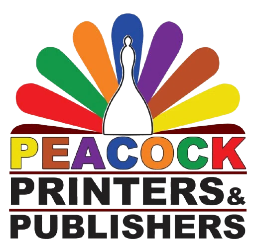Peacock Printers and Publishers Merchant Logo