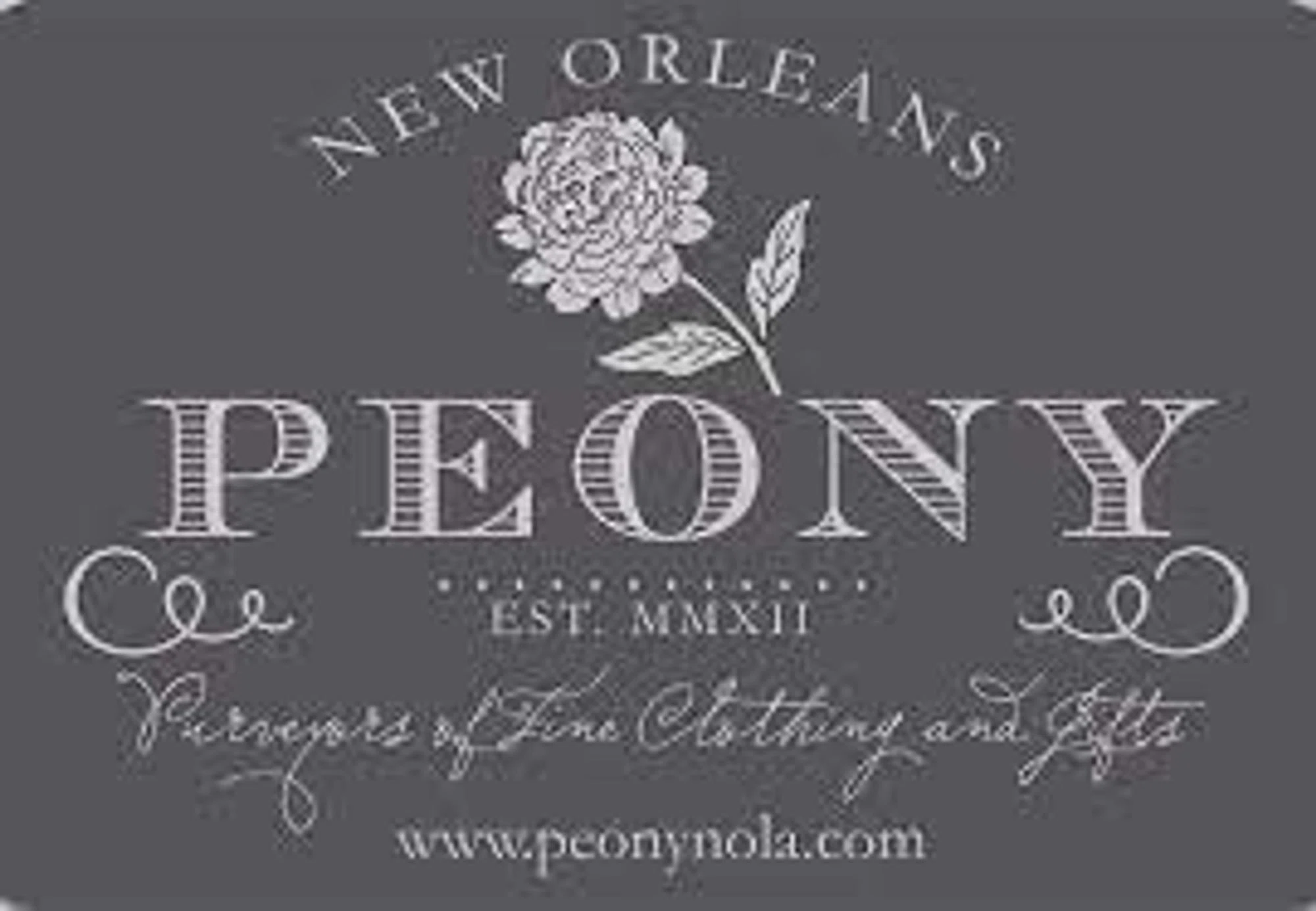 Peony Merchant Logo