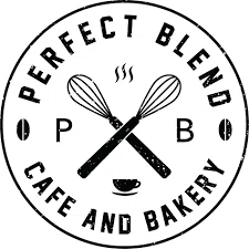 Perfect Blend Café & Bakery Merchant Logo