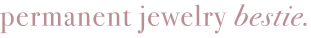 Permanent Jewelry Bestie Merchant Logo