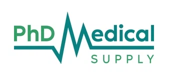 PhD Medical Supply Merchant Logo