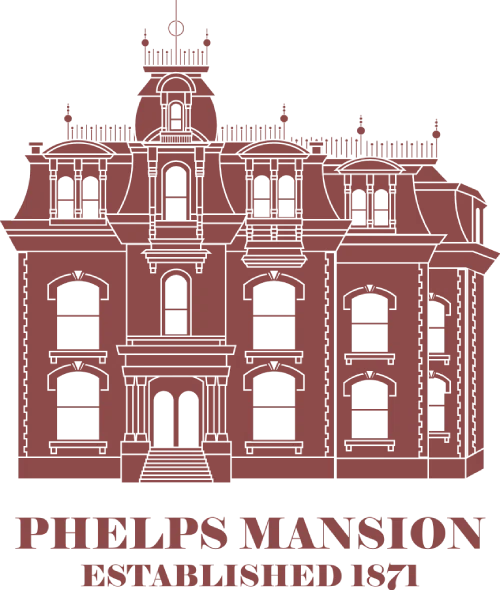 Phelps Mansion Museum Merchant Logo