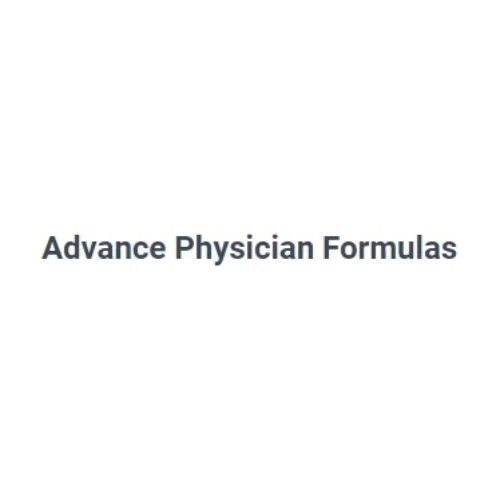 ADVANCE PHYSICIAN FORMULAS Promo Code — 85 Off 2024