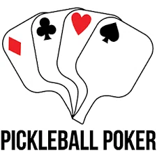 Pickleball Poker Merchant Logo