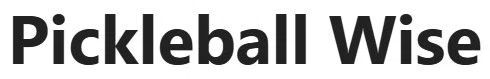 Pickleball Wise Merchant Logo