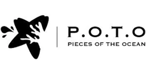 Pieces of the Ocean  Merchant logo