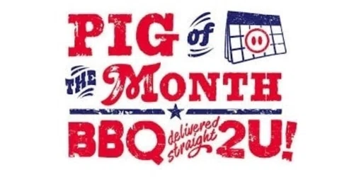 Pig of the Month BBQ Merchant logo