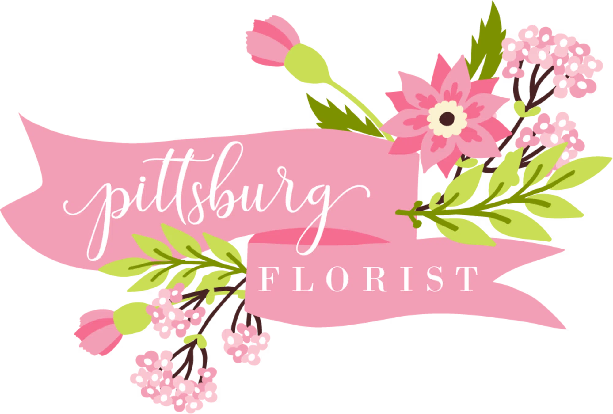 Pittsburg Florist Merchant Logo