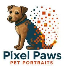 Pixel Paws Pet Portraits Merchant Logo