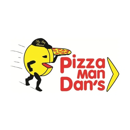 Dan's. ПИЦЦАМЕН логотип.