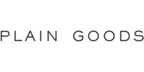Plain Goods Promo Code