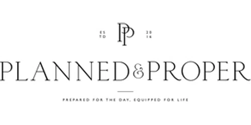 Planned and Proper Promo Code