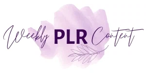 Weekly PLR Content Merchant Logo