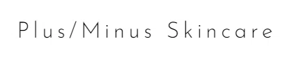 Plus/Minus Skincare Merchant Logo
