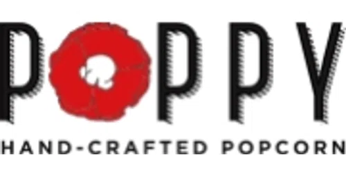 Poppy Handcrafted Popcorn Merchant logo