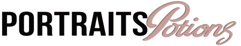 Portrait's Potions Merchant Logo