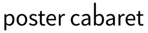 Poster Cabaret Merchant Logo