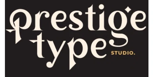 Prestigetype Studio Merchant logo