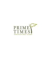 Prime Times Signature Card Merchant Logo