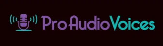 Pro Audio Voices Merchant Logo