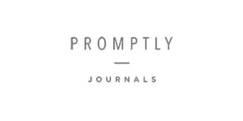 Promptly Journals coupon
