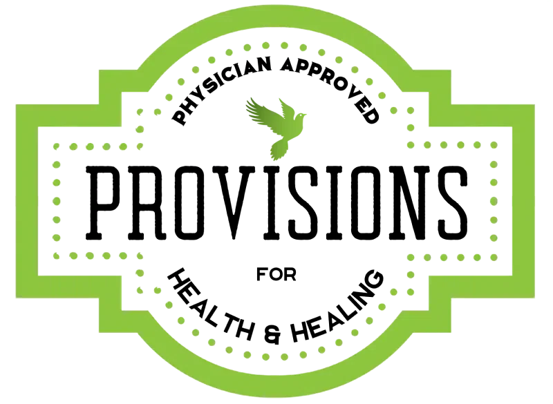 Provisions for Health Healing Merchant Logo