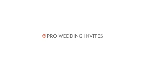 Pro Wedding Invites coupon
