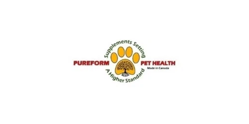 PureForm Pet Health coupon