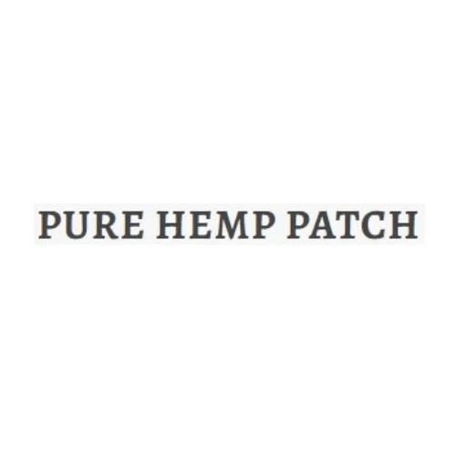 20 Off Pure Hemp Patch Promo Code, Coupons Sep 2024