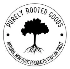 Purely Rooted Goods Merchant Logo