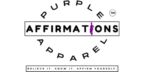 Purple Affirmations Apparel Promo Code
