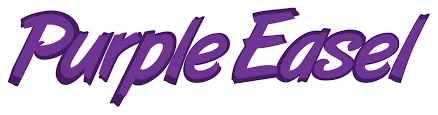 Purple Easel Merchant Logo