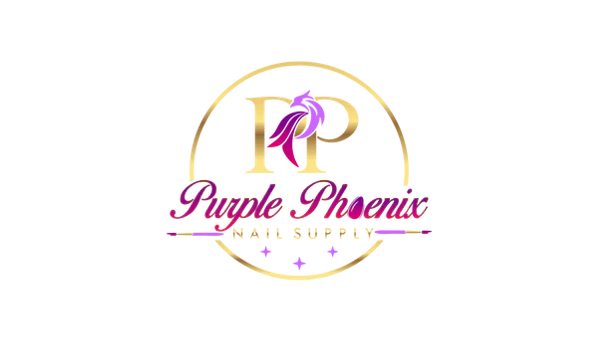 Purple Phoenix Nail Supply Merchant Logo