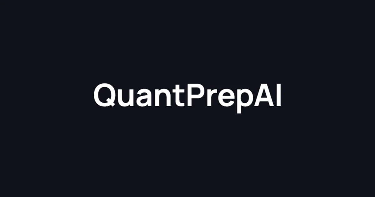 Quant Prep AI Promo Codes - 50% Off (Sitewide) in Mar 2025