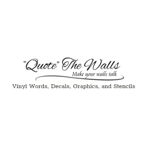 QUOTE THE WALLS Promo Code — 100 Off in July 2024
