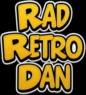 Rad Retro Dan Merchant Logo