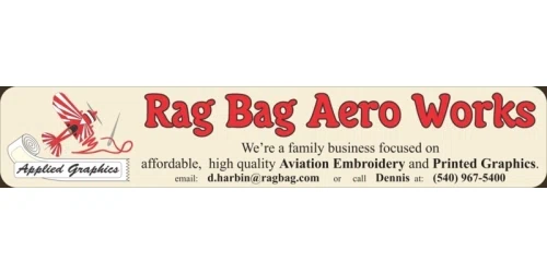 Rag Bag Aero Works Promo Code