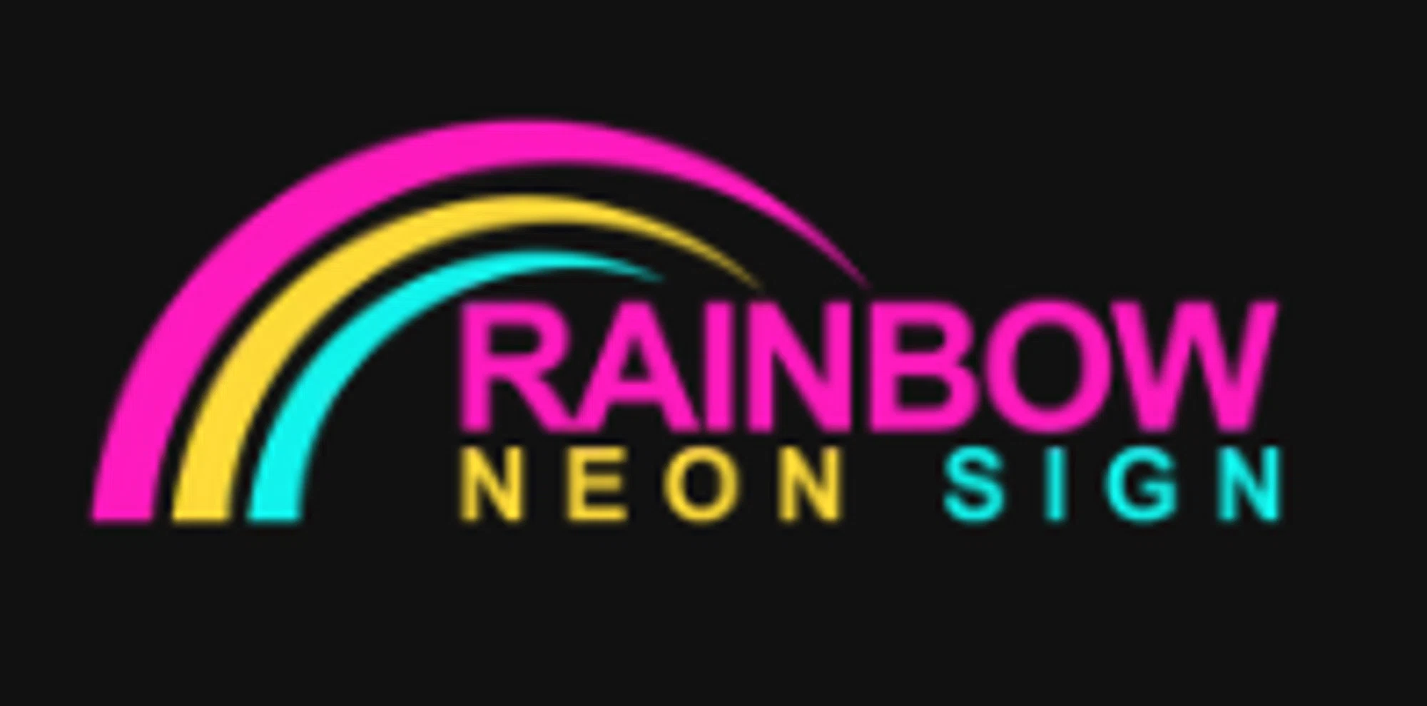 Rainbow Neon Sign Promo Code