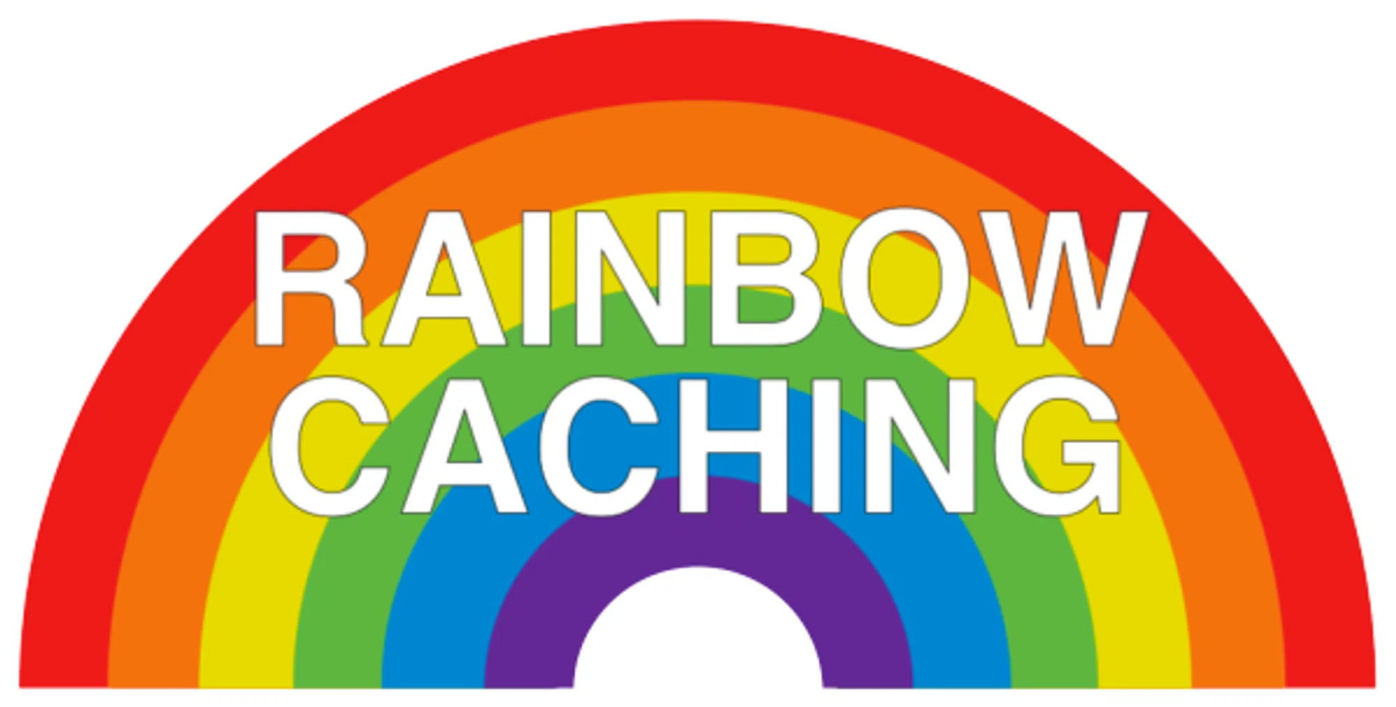Rainbow Caching Merchant Logo