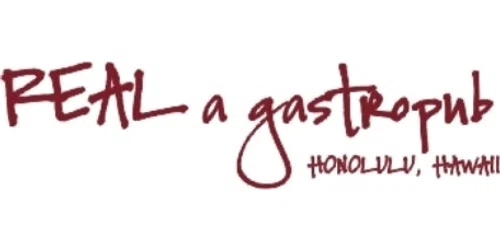 REAL a gastropub Promo Code