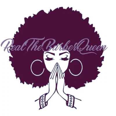 Real The Barber Queen Merchant Logo