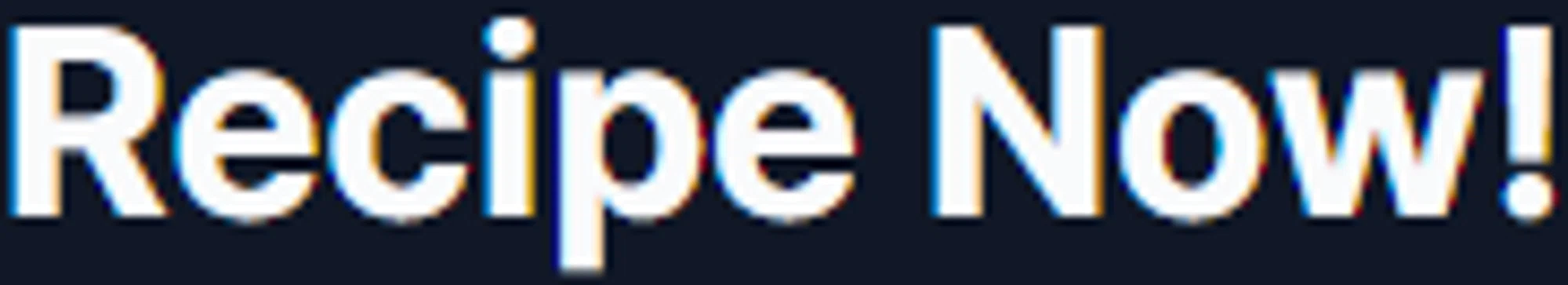 Recipe Now! Promo Codes - 20% Off Discount Code May 2025