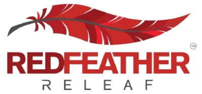 Red Feather Releaf Merchant Logo