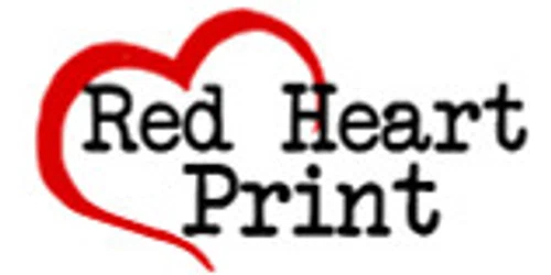 Red Heart Print Promo Code