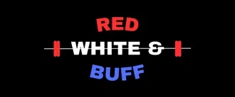  Red White & Buff Apparel Merchant Logo