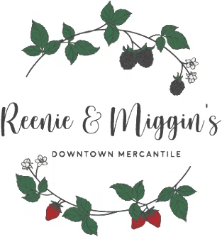 Reenie & Miggin's Downtown Mercantile Merchant Logo